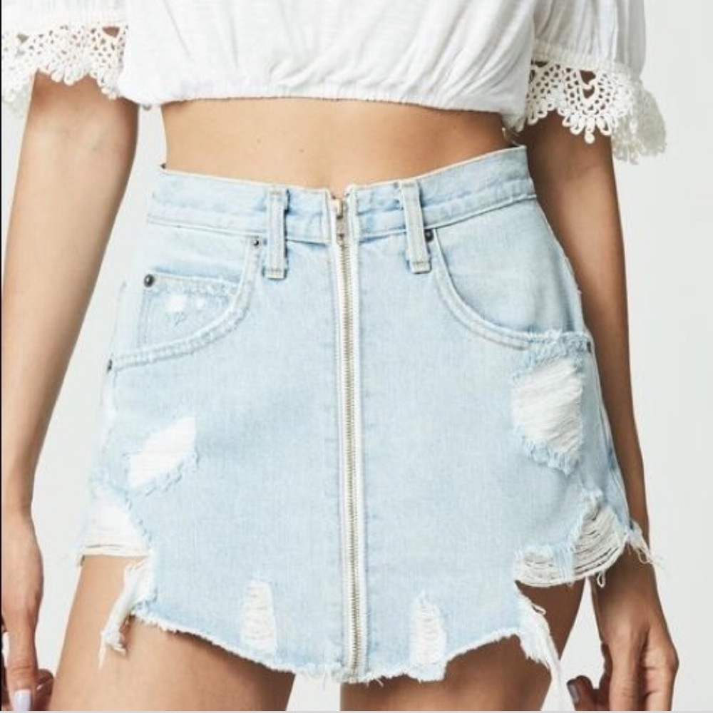 Carmar new zumi denim skirt